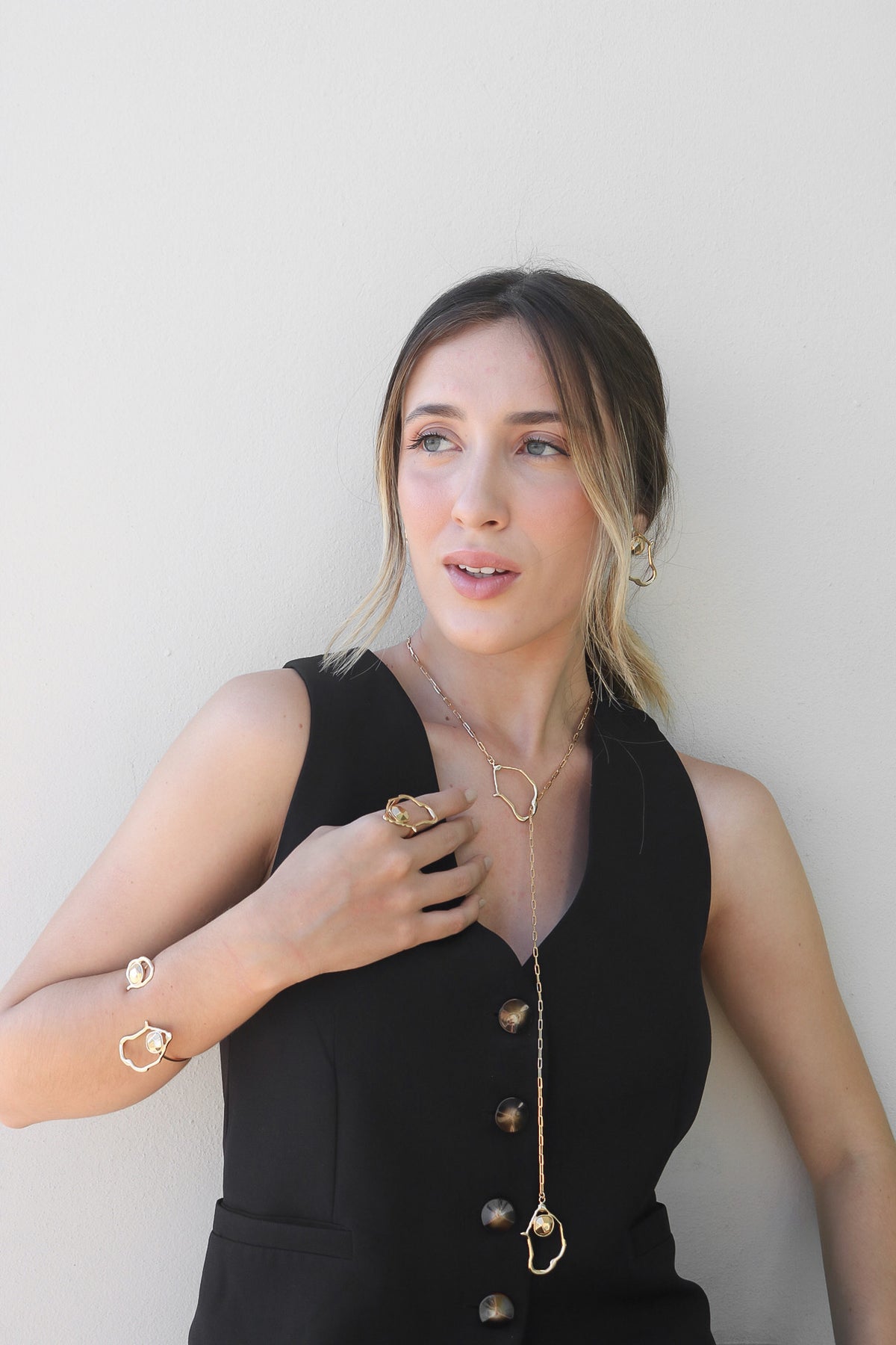 Colar PF Orgânico Golden Gravatinha