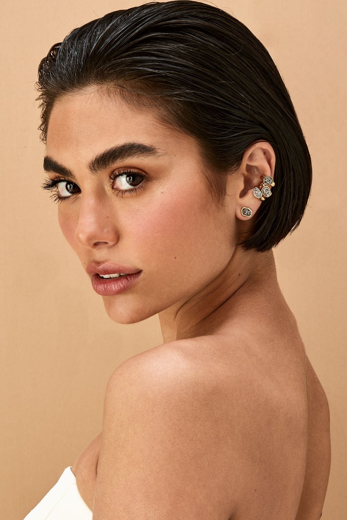 Piercing Classico Energia Conjunto Drusa Titanio