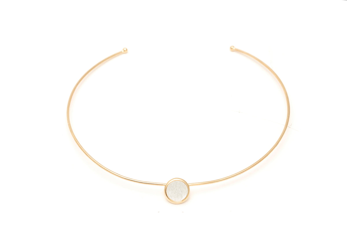 Gargantilha Ball Feldspato Nude