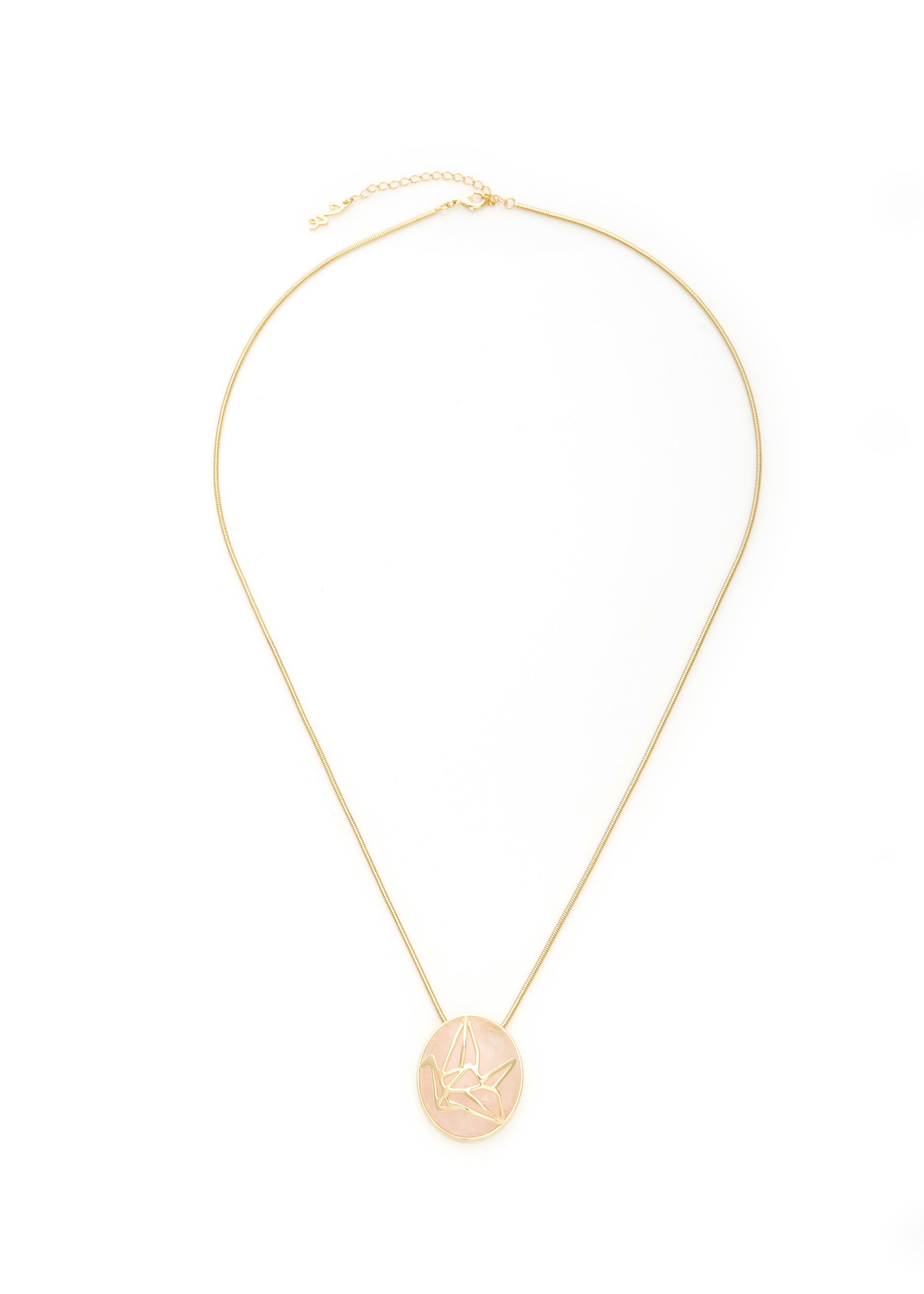 Colar Ressignificar com Quartzo Rosa