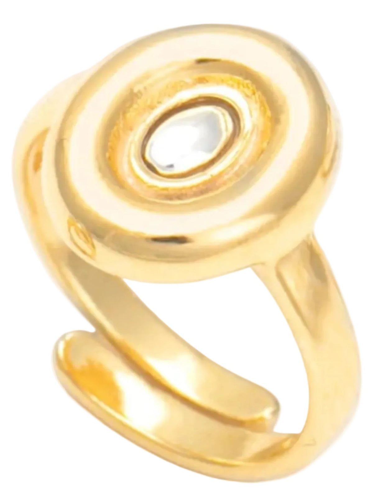 Anel Portal Verso Ouro