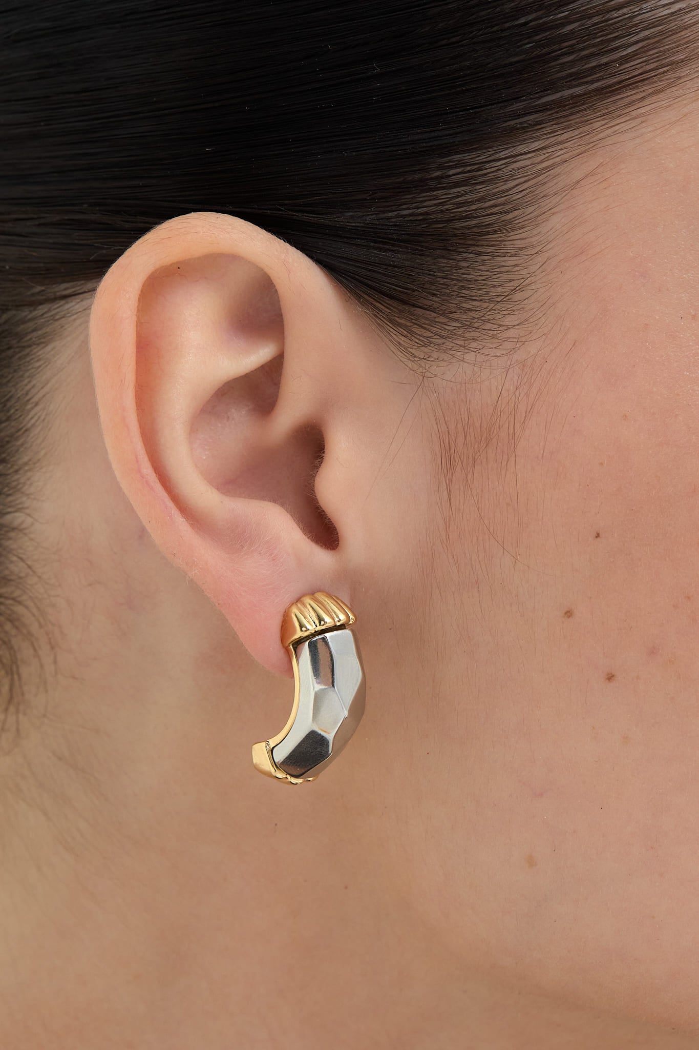Argola Origem Golden Dual Orla