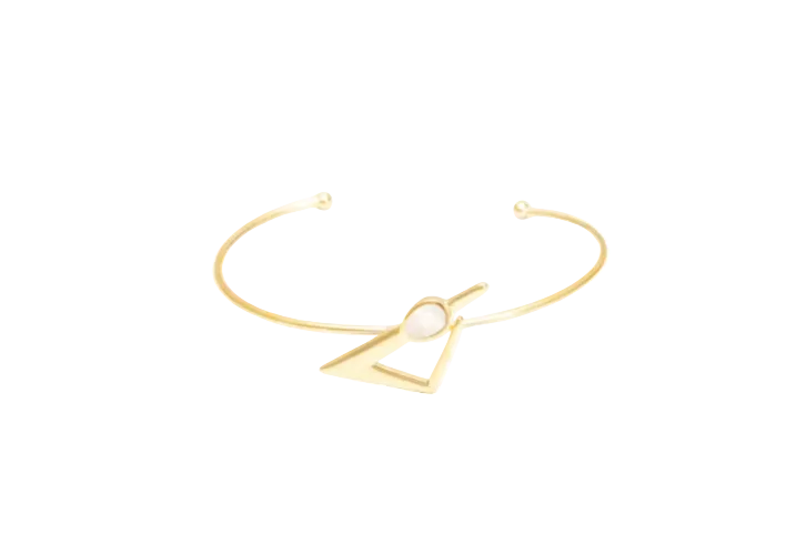 Bracelete Compasso Feldspato Nude