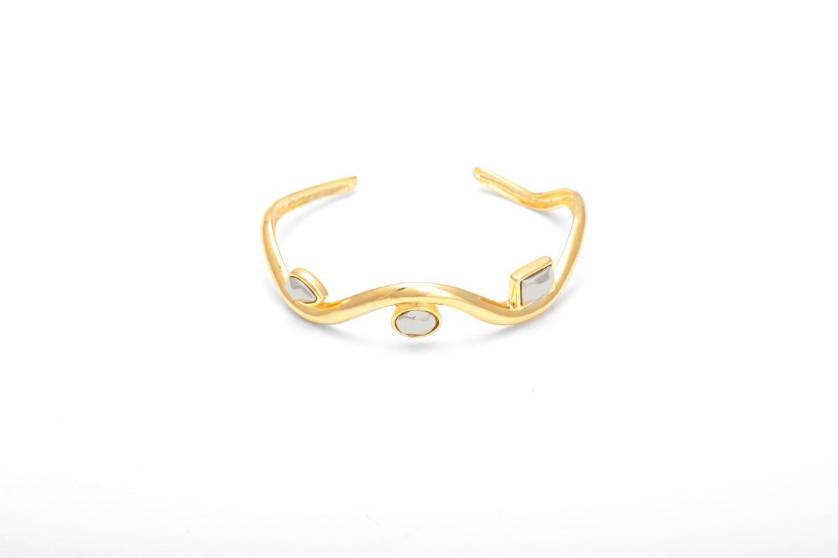 Bracelete Ritmo Verso Ouro