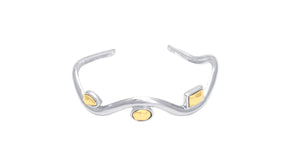 Bracelete Ritmo Verso Prata