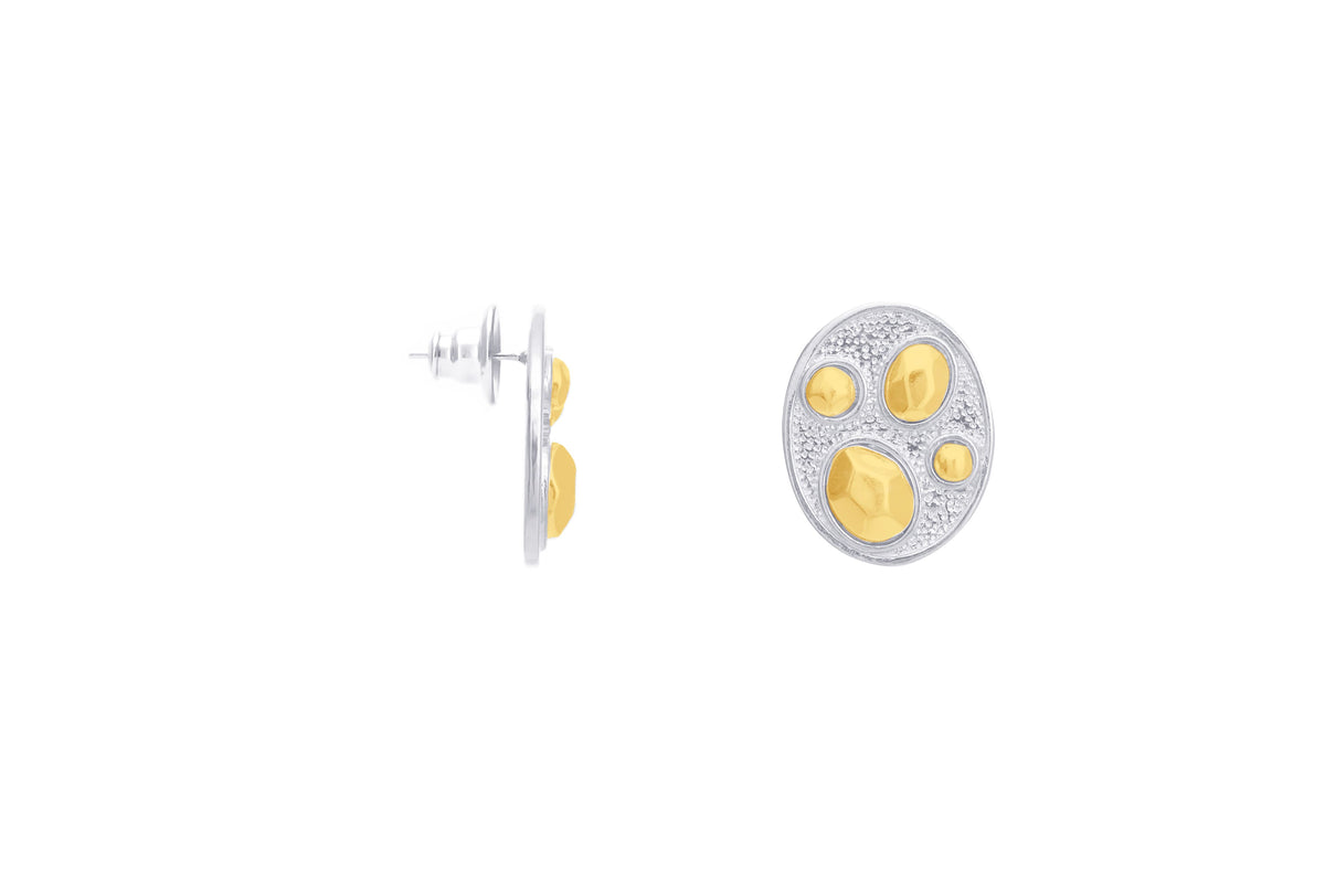 Brinco Cosmo Verso Prata