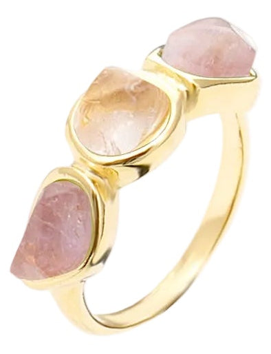 Anel Clássico Energia Ametista