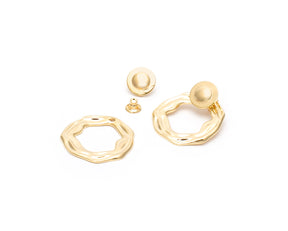 Par de Brincos Essencia Vibração 2 em 1