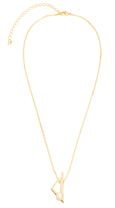 Colar Compasso Feldspato Nude