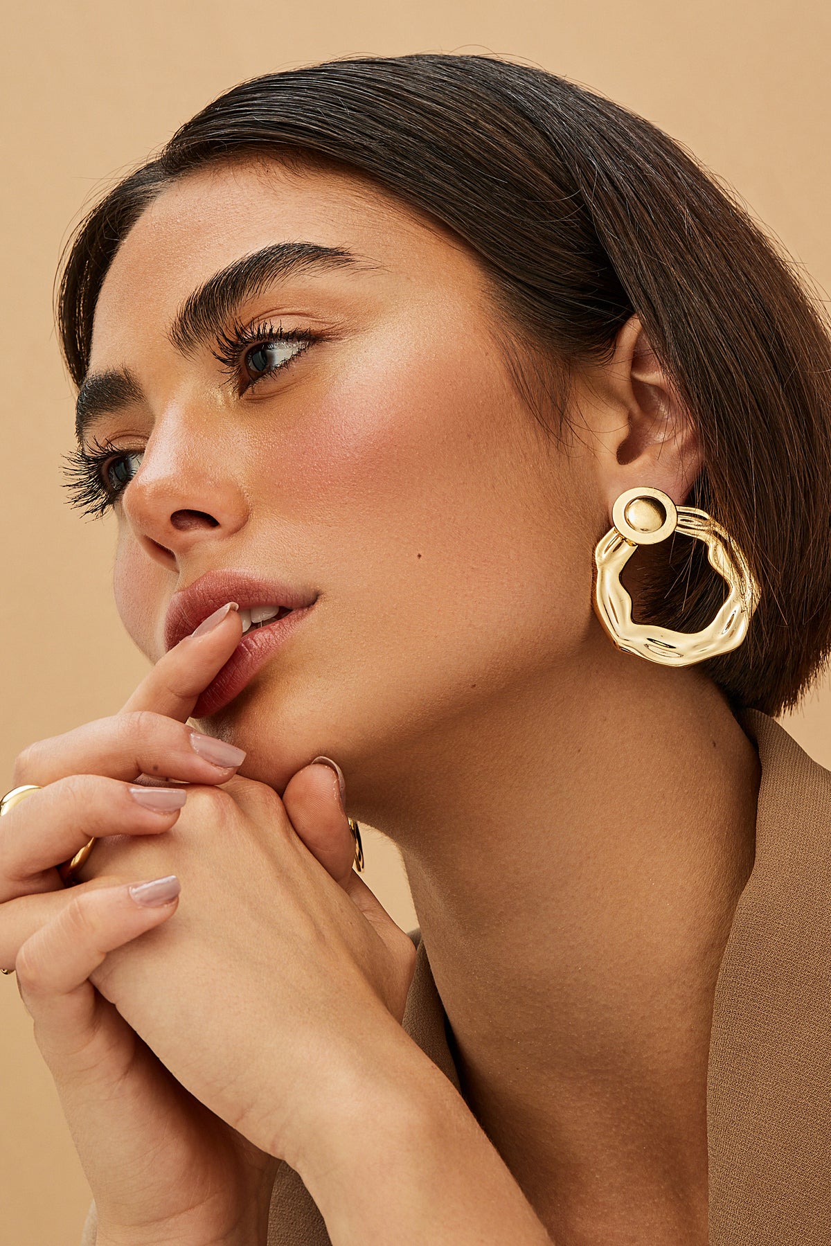 Par de Brincos Essencia Vibração 2 em 1