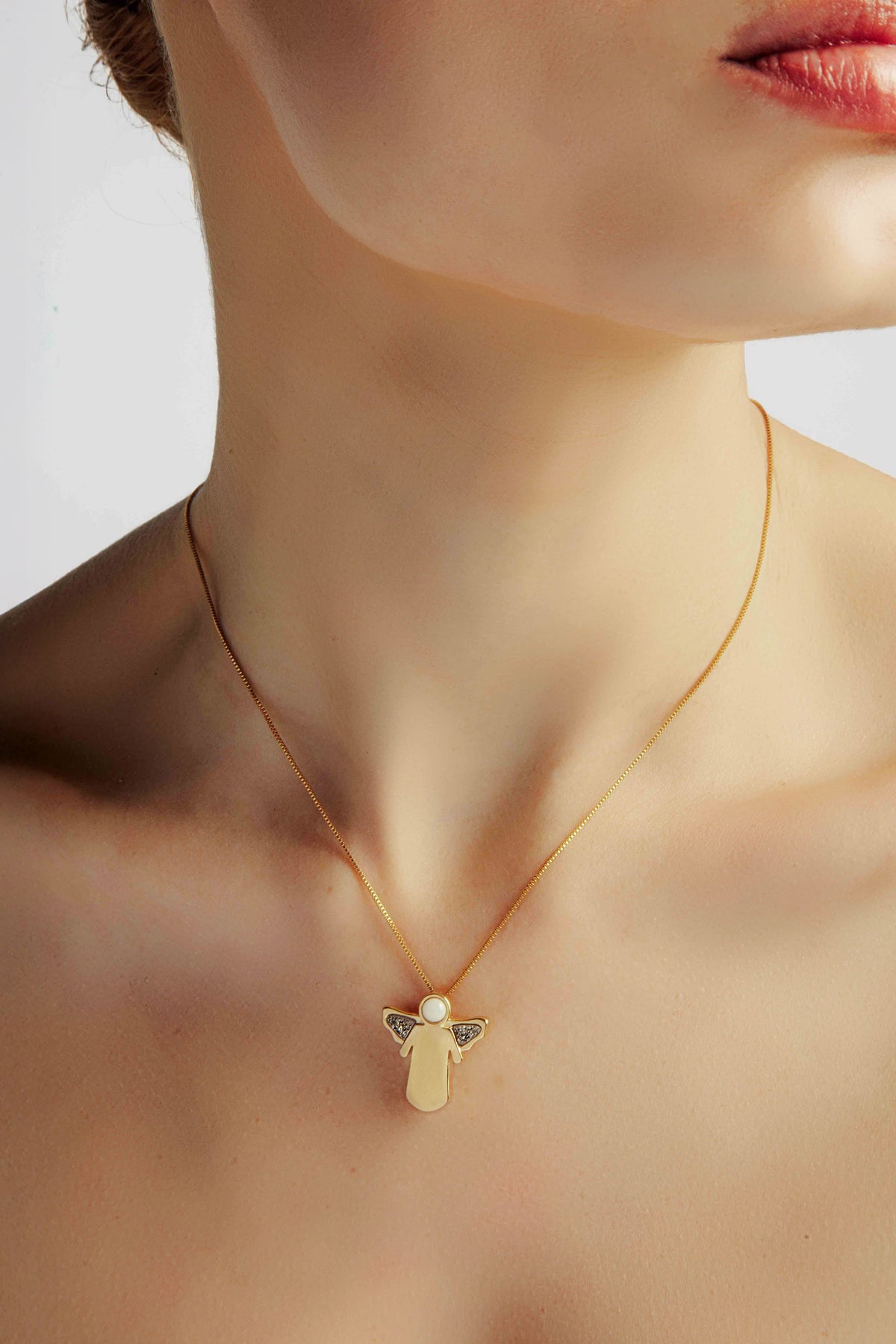 Colar Para Sempre Em Mim Com Pingente Luz Guardiã