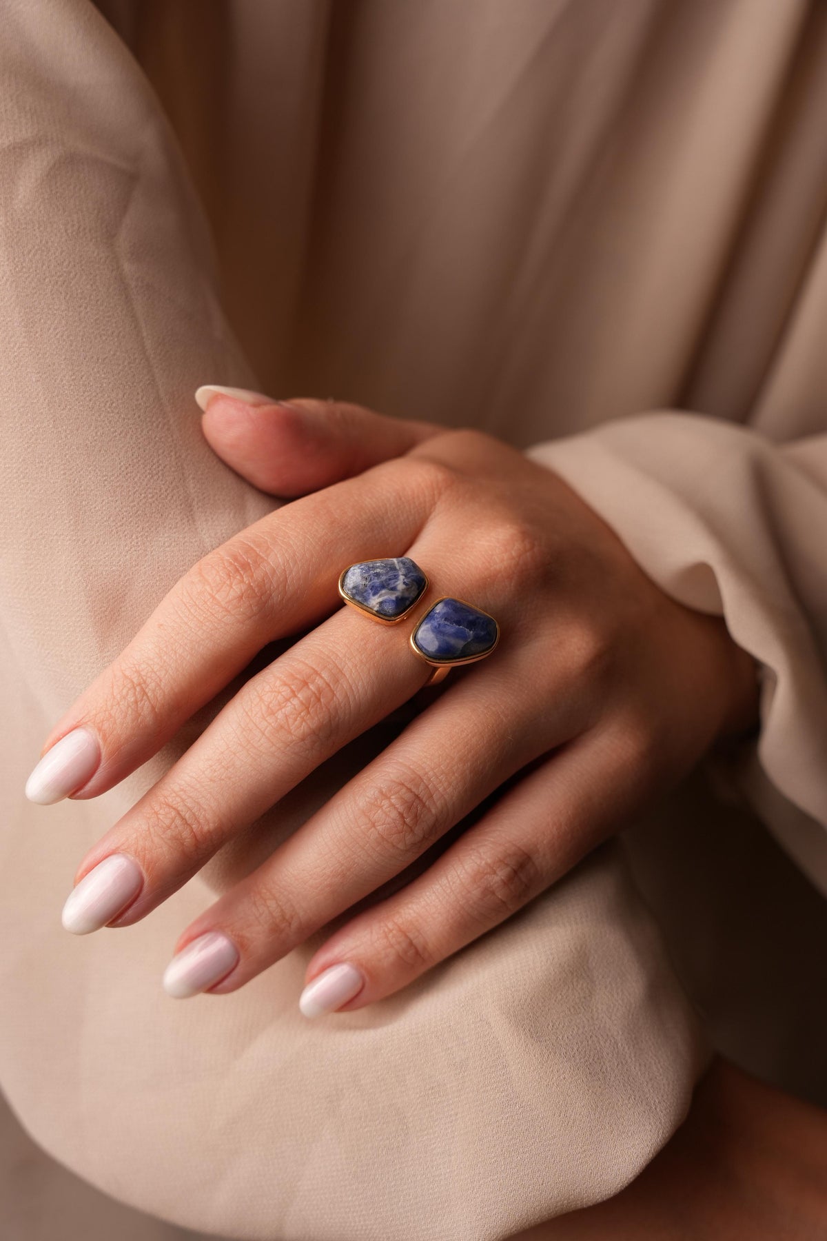 Anel Energia Duplo Sodalita