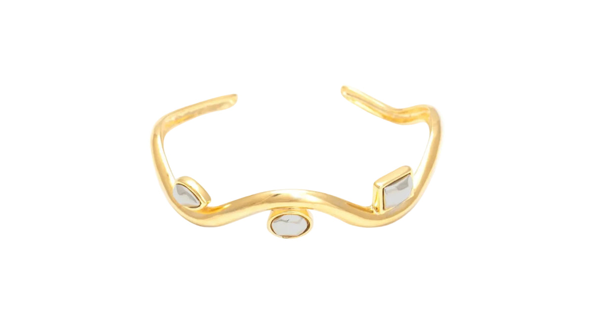 Bracelete Ritmo Verso Ouro