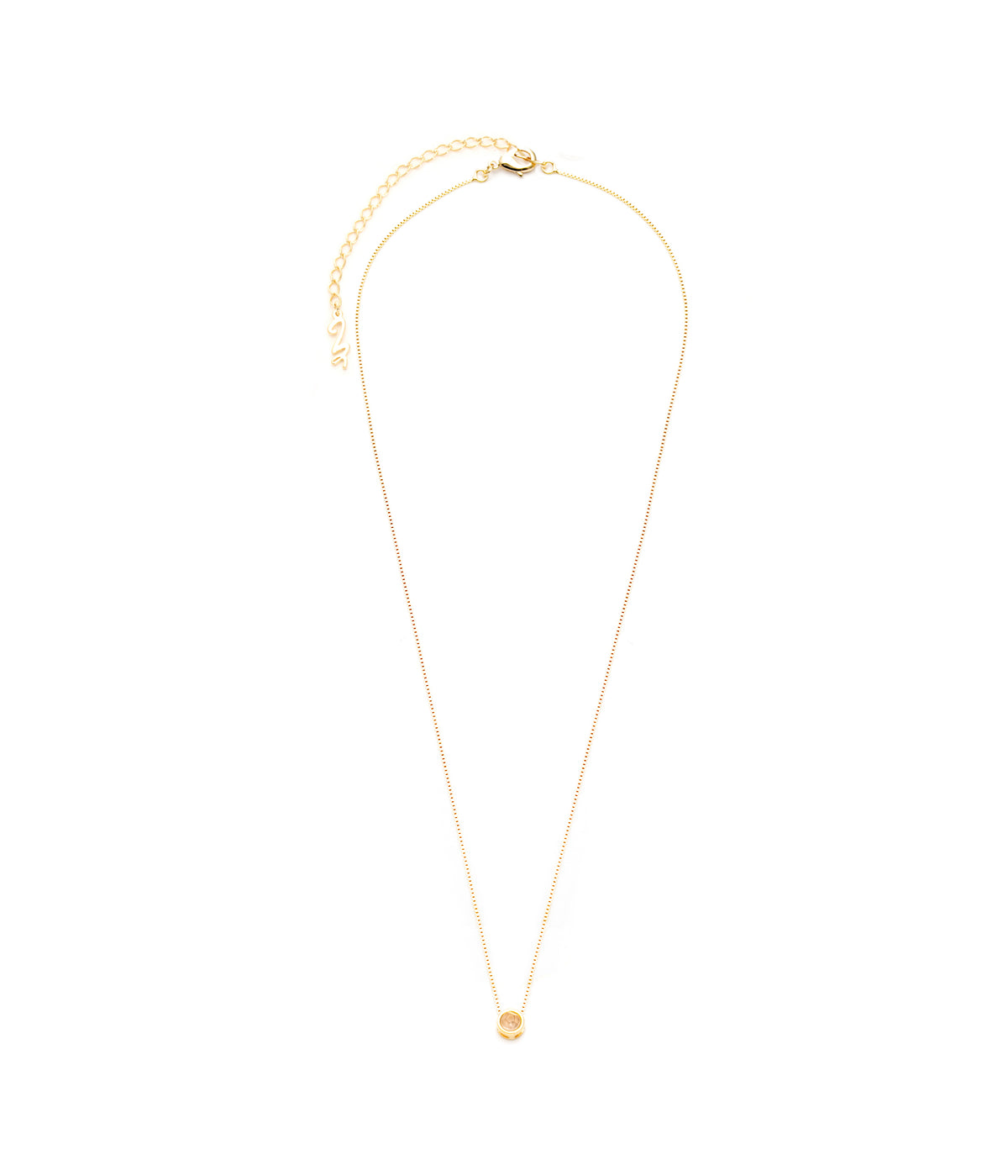 Colar Energia Redondo Mini Quartzo Rosa