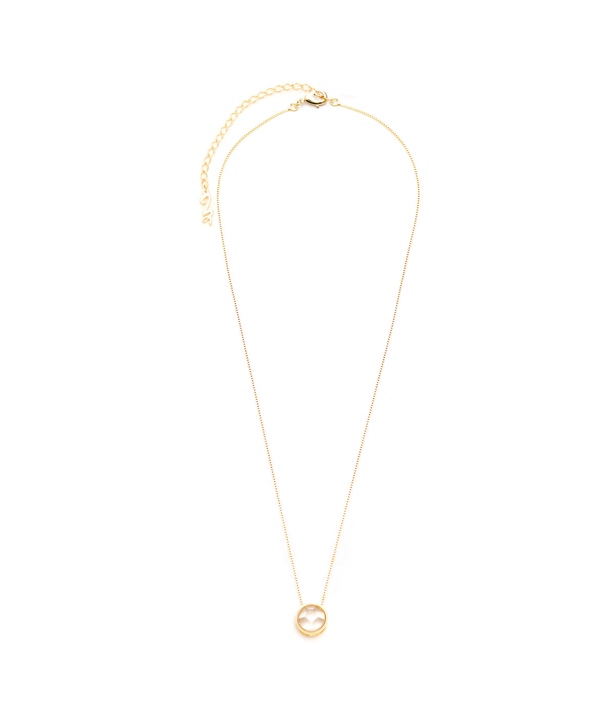 Colar Energia Redondo Cristal