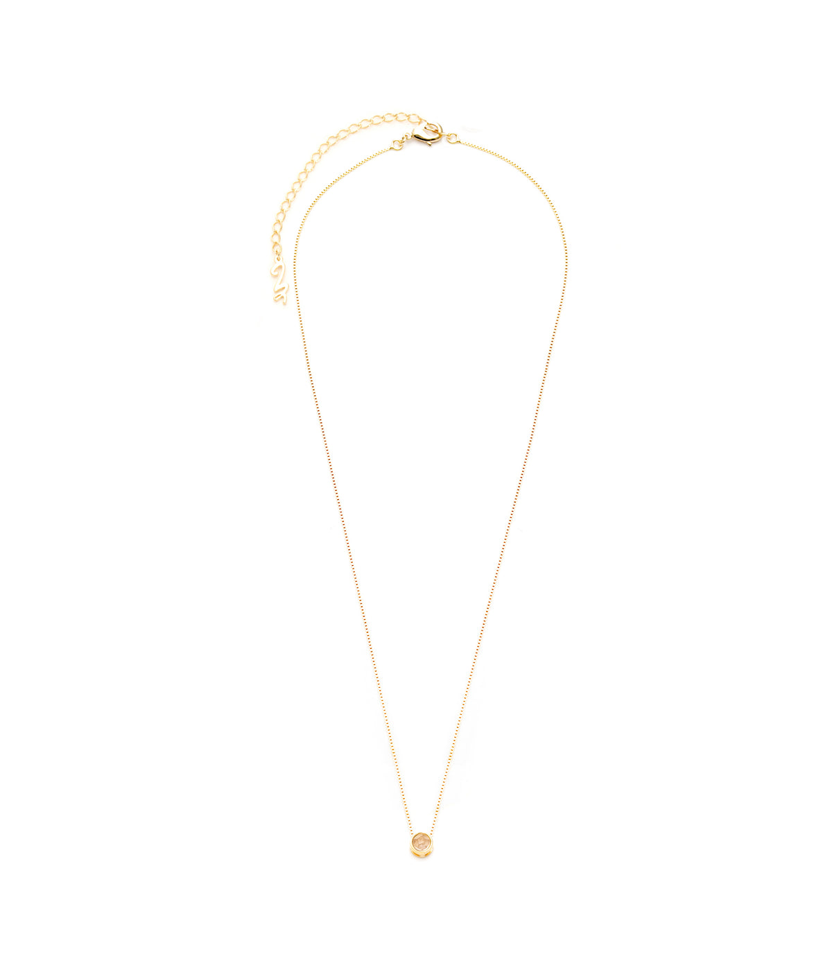 Colar Energia Redondo Mini Cristal