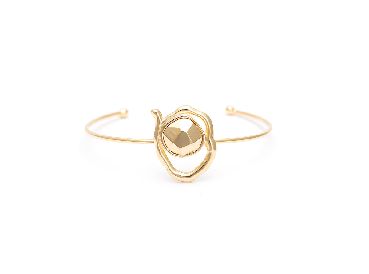 Bracelete PF orgânico Golden solitário