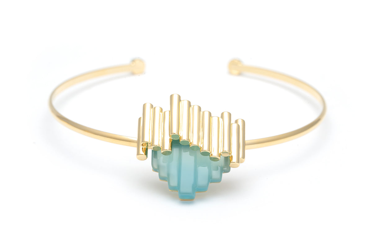 Chocker Frequência Ágata Céu