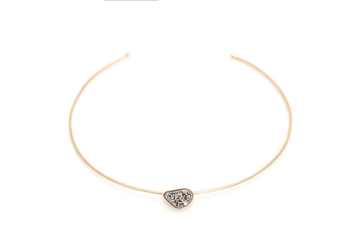 Gargantilha Gota Drusa