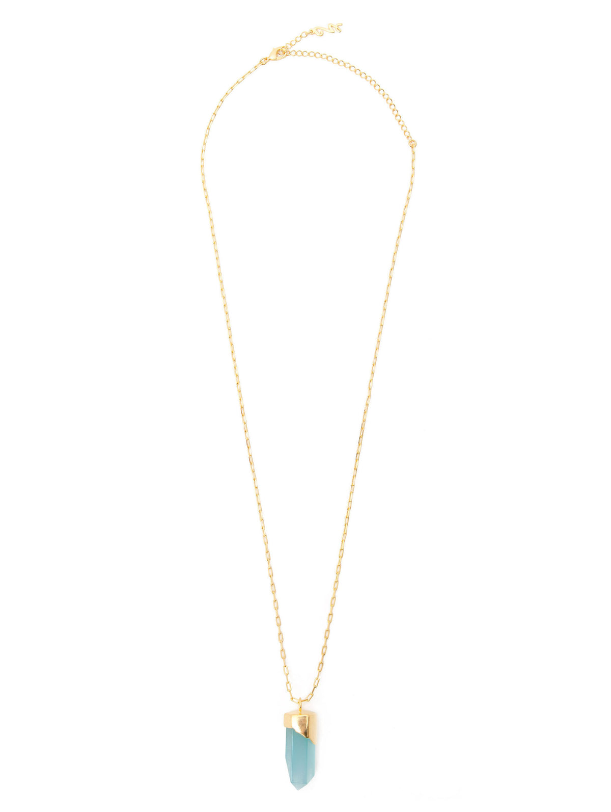 Colar Circle Amuleto M com Ágata Céu