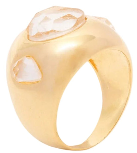 Anel Circle União Cristal