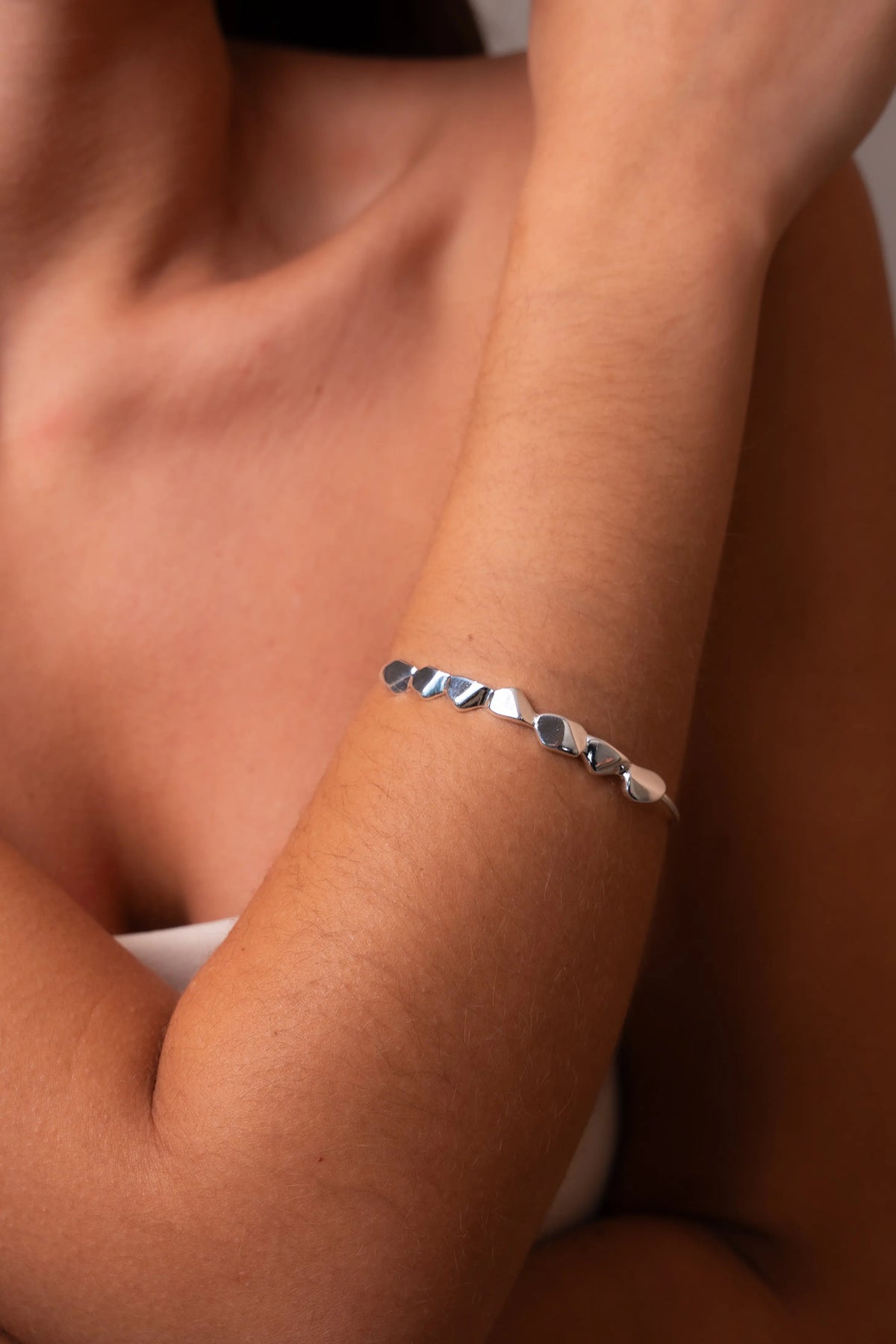 Bracelete Aresta Prata