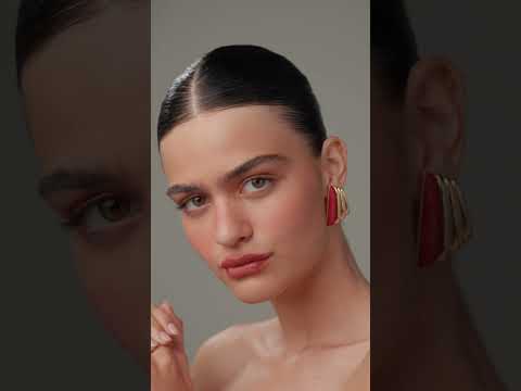 Maxi Brinco Vieira Feldspato Vermelho Orla