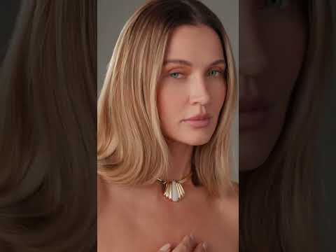 Gargantilha 2 em 1 Vieira Feldspato Nude Orla