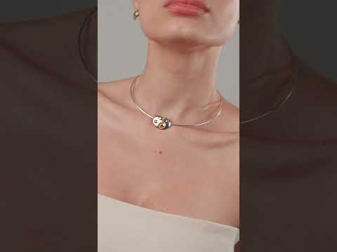 Gargantilha Cosmo Verso Prata