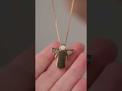 Colar Para Sempre Em Mim Com Pingente Luz Guardião