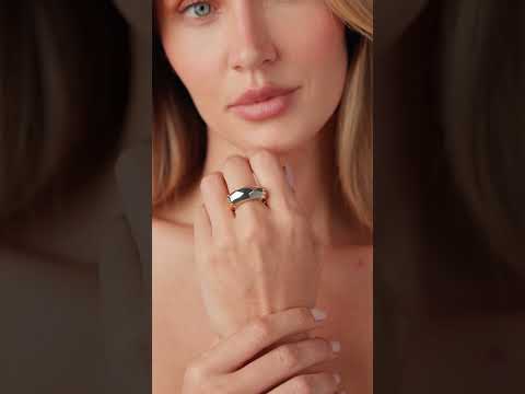 Anel Origem Golden Dual Orla