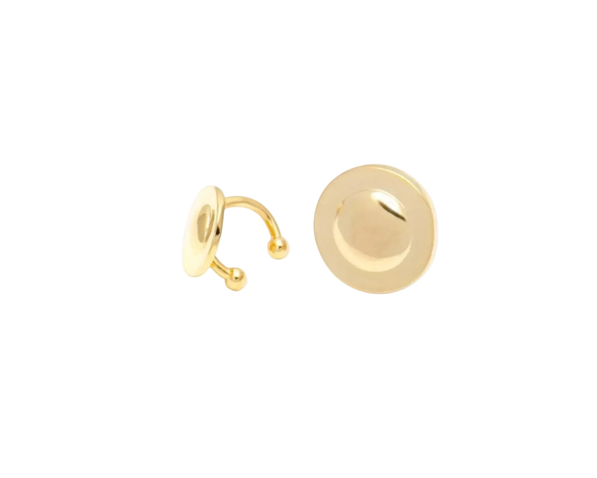 Piercing Golden P Essencia Positividade