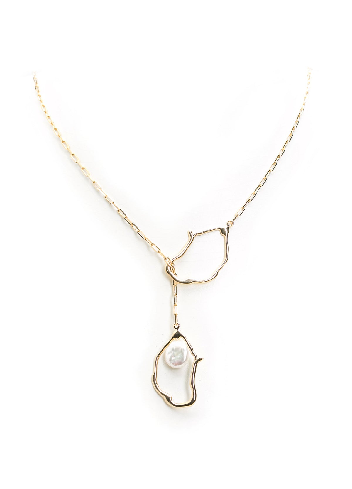 Colar PF Gravatinha Orgânico Pérola