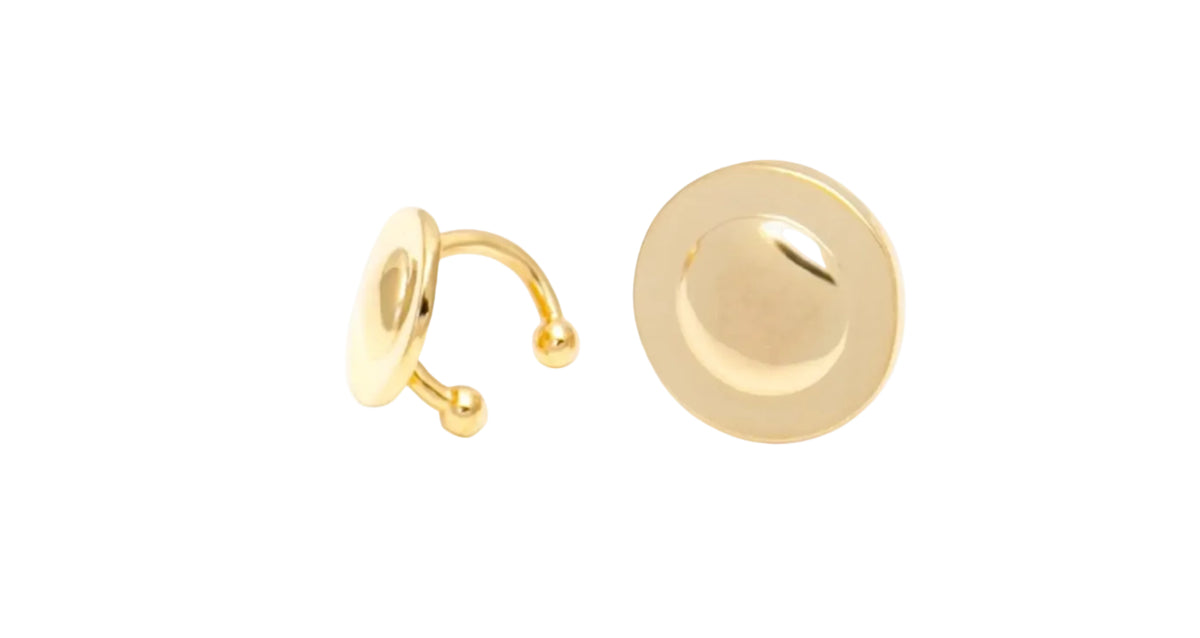Piercing Golden M Essencia Positividade