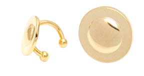 Piercing Golden M Essencia Positividade