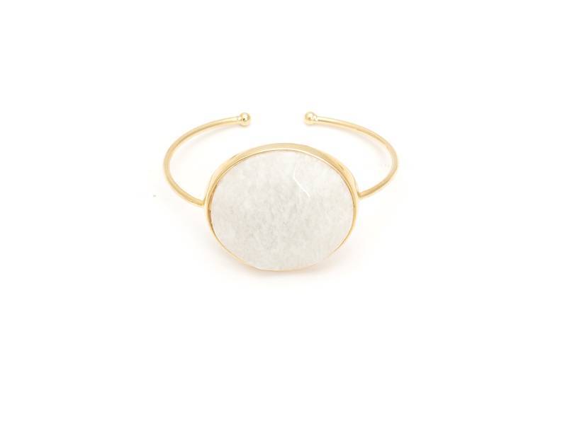 Bracelete Ressignificar Maxi Feldspato Nude