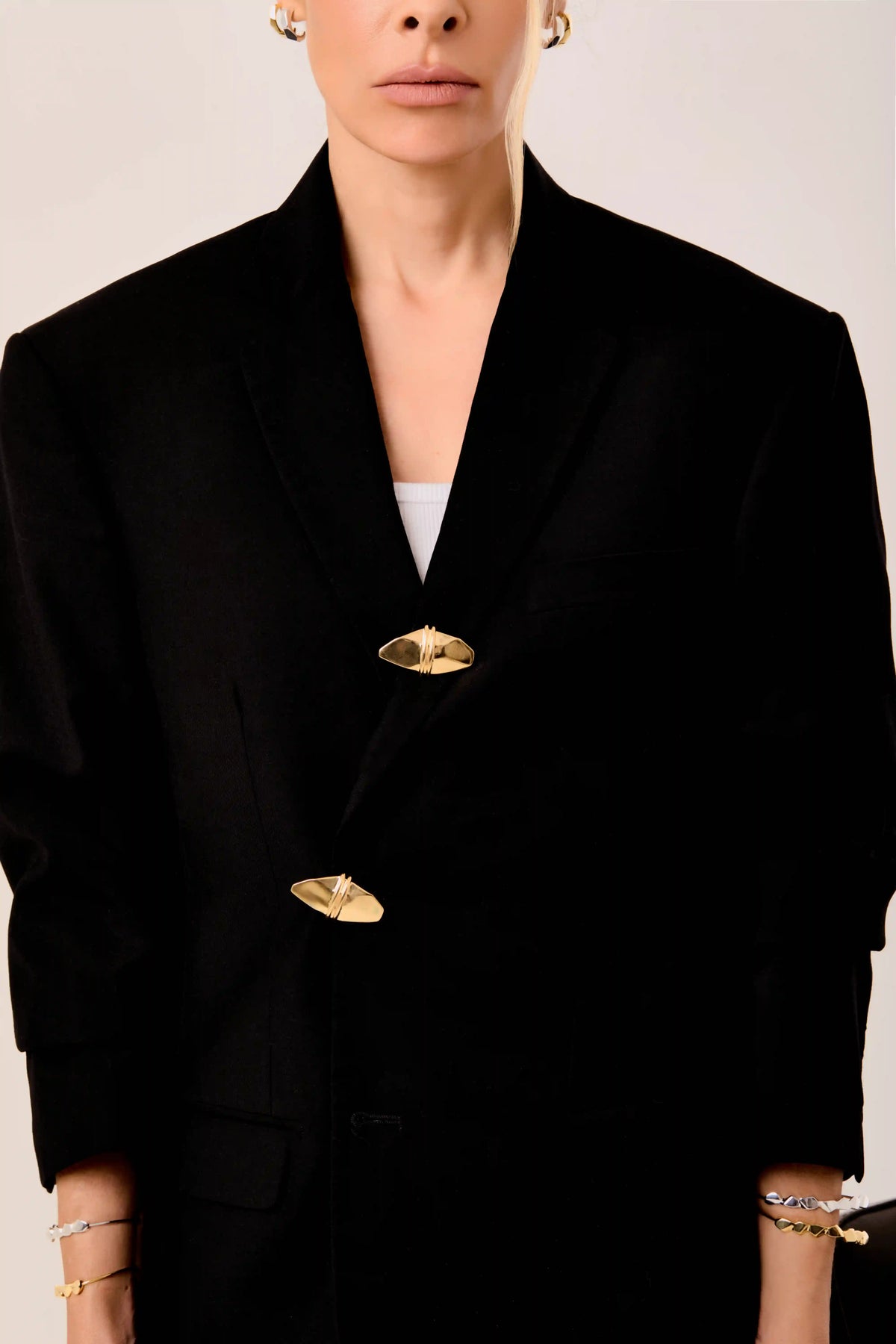 Par de Broche Aresta
