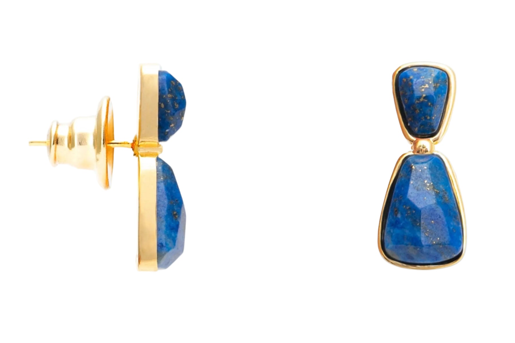 Brinco TBT Orla Lápis Lazuli