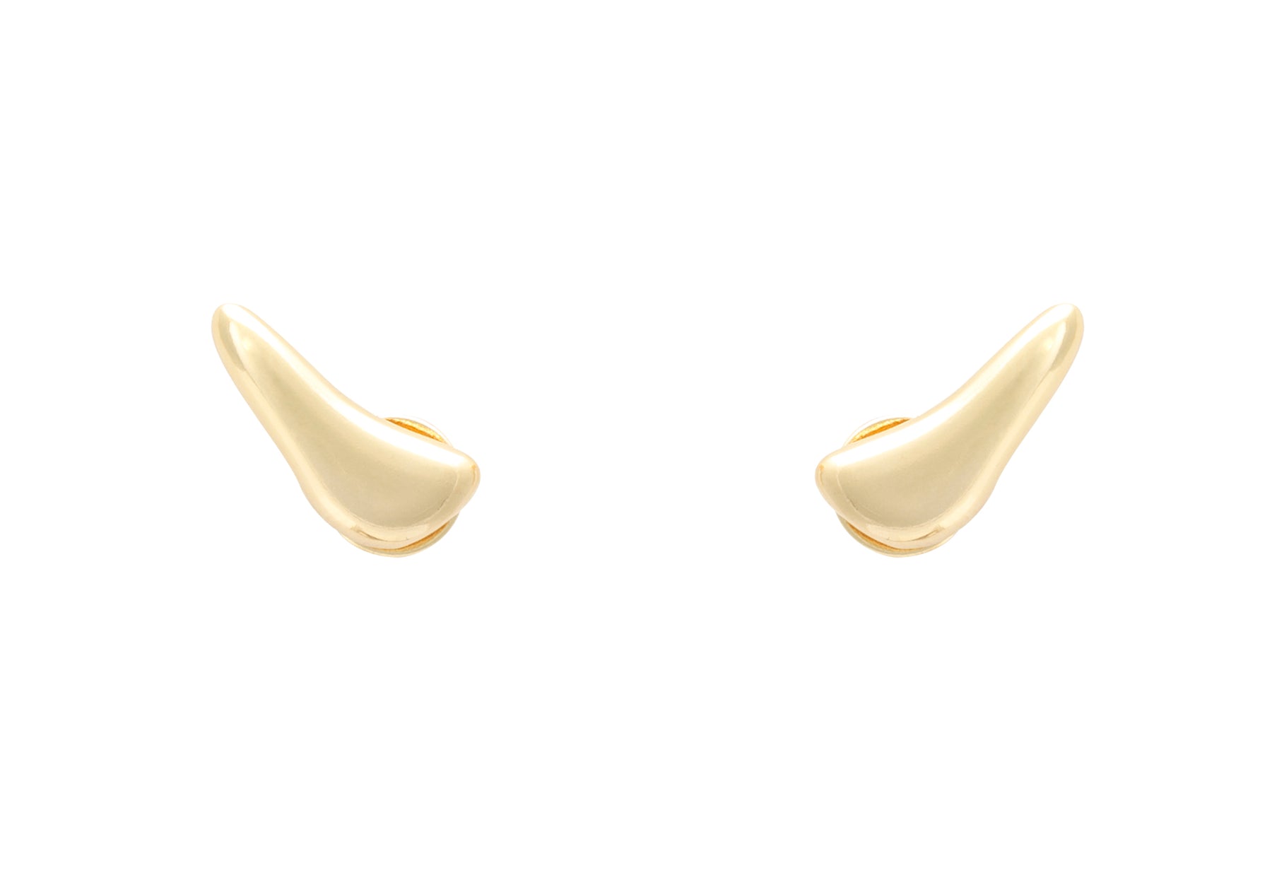 Par de brincos Dual earcuff liso