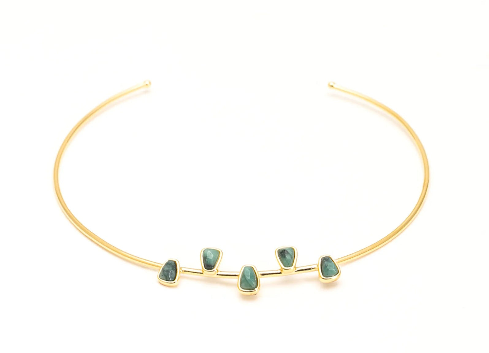 Choker Orla Esmeralda Bruta