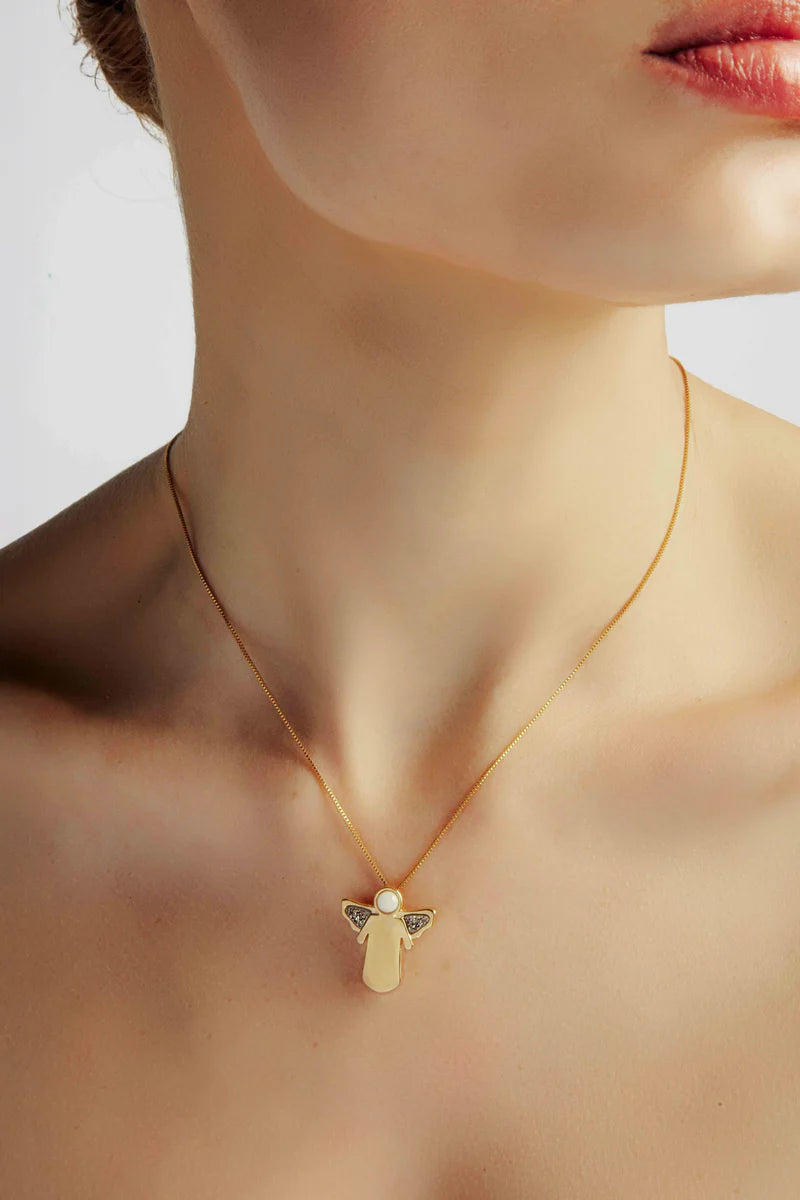 Colar Para Sempre Em Mim Com Pingente Luz Guardião