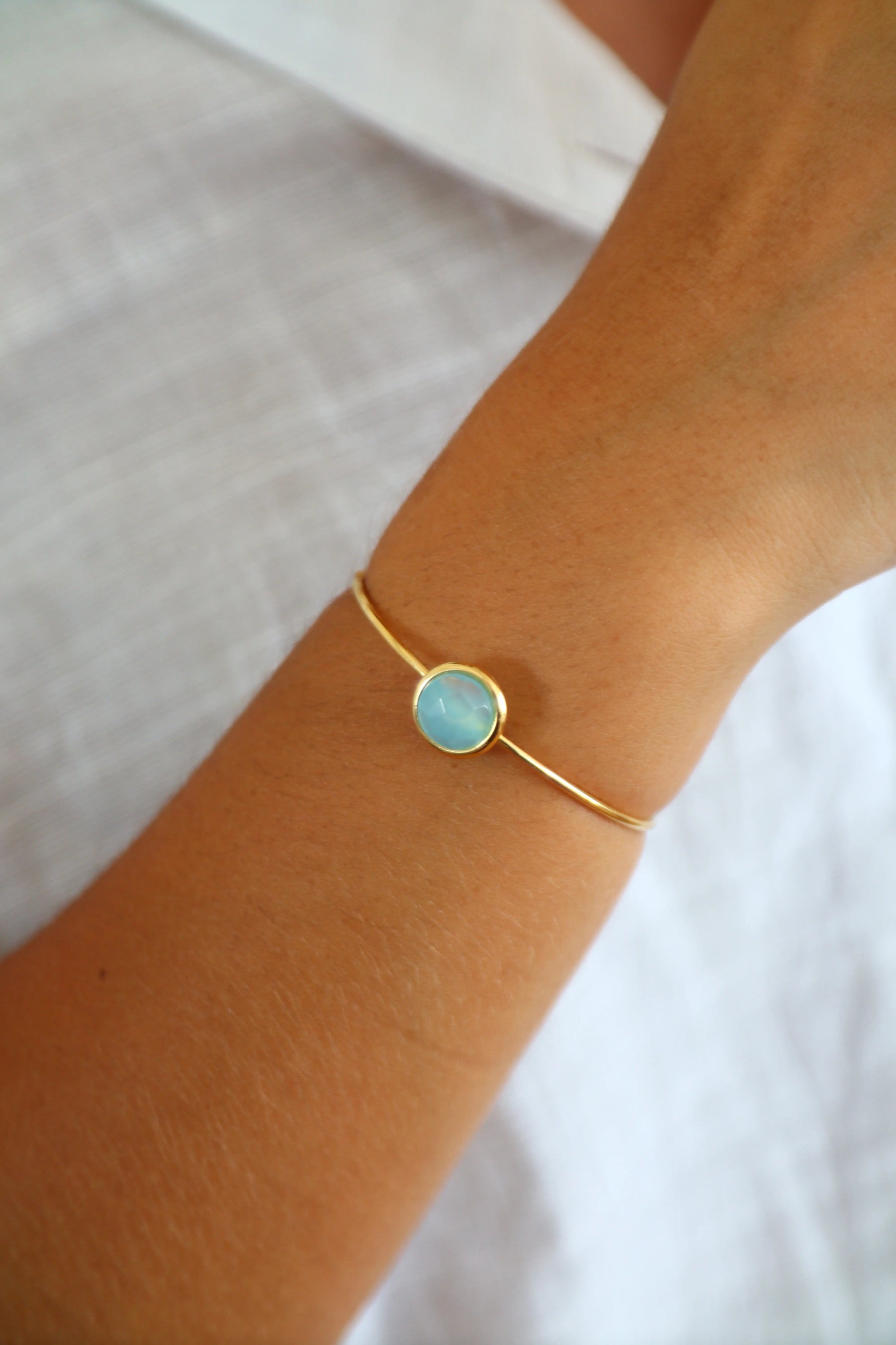 Bracelete Energia Ágata Céu