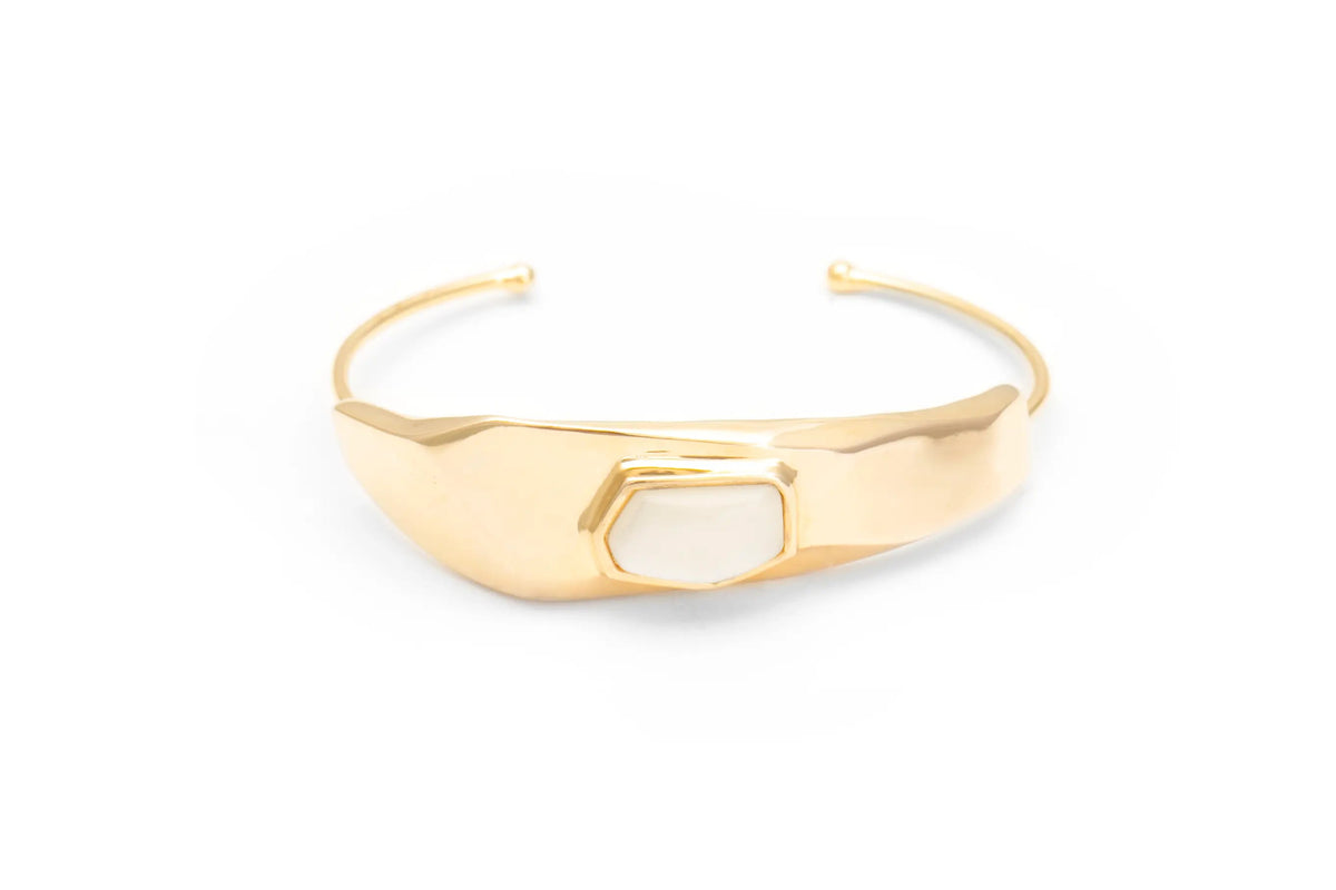 Maxi Bracelete Aresta Madrepérola