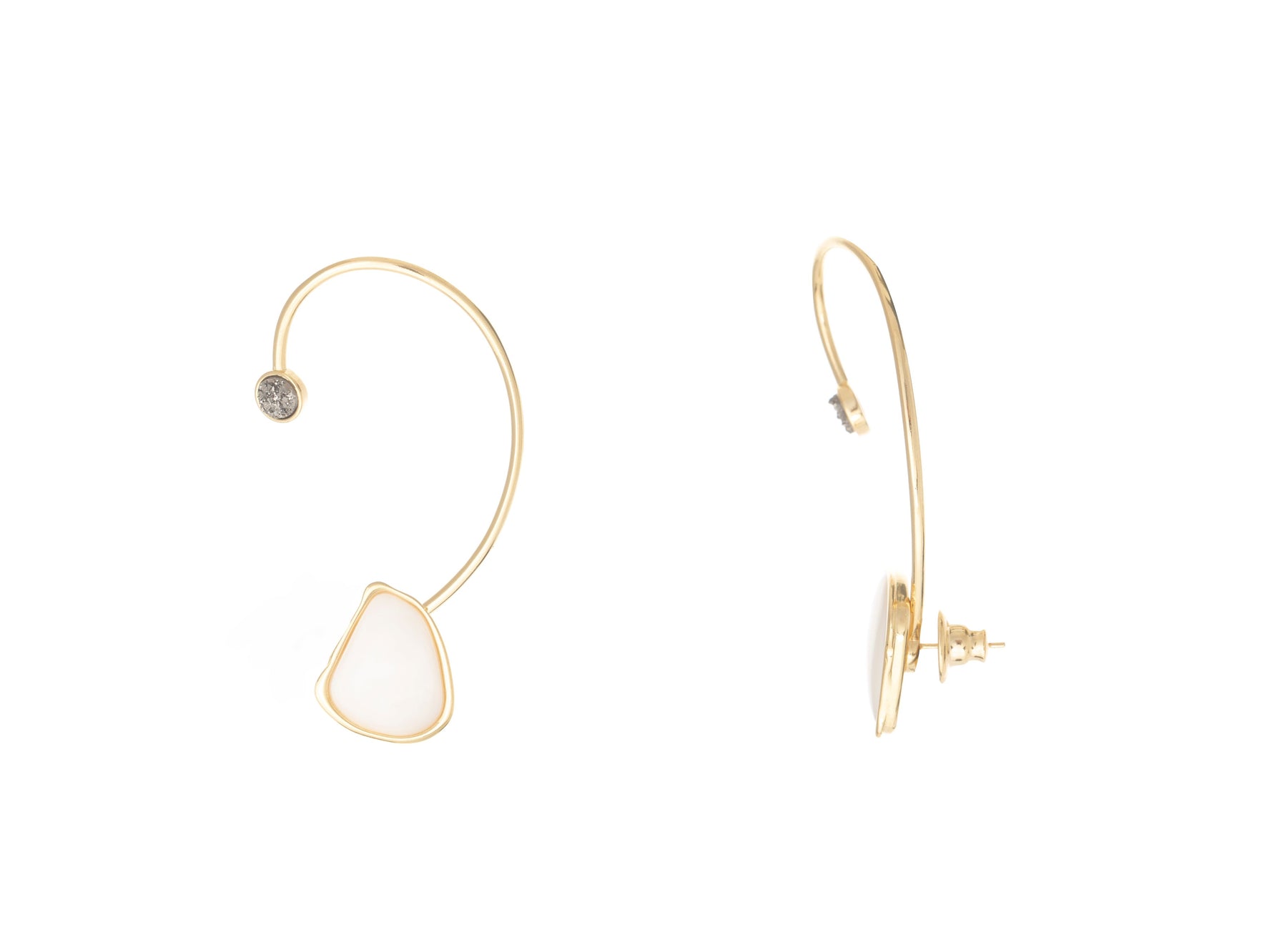 Brinco Ear Cuff 2 em 1 Aura