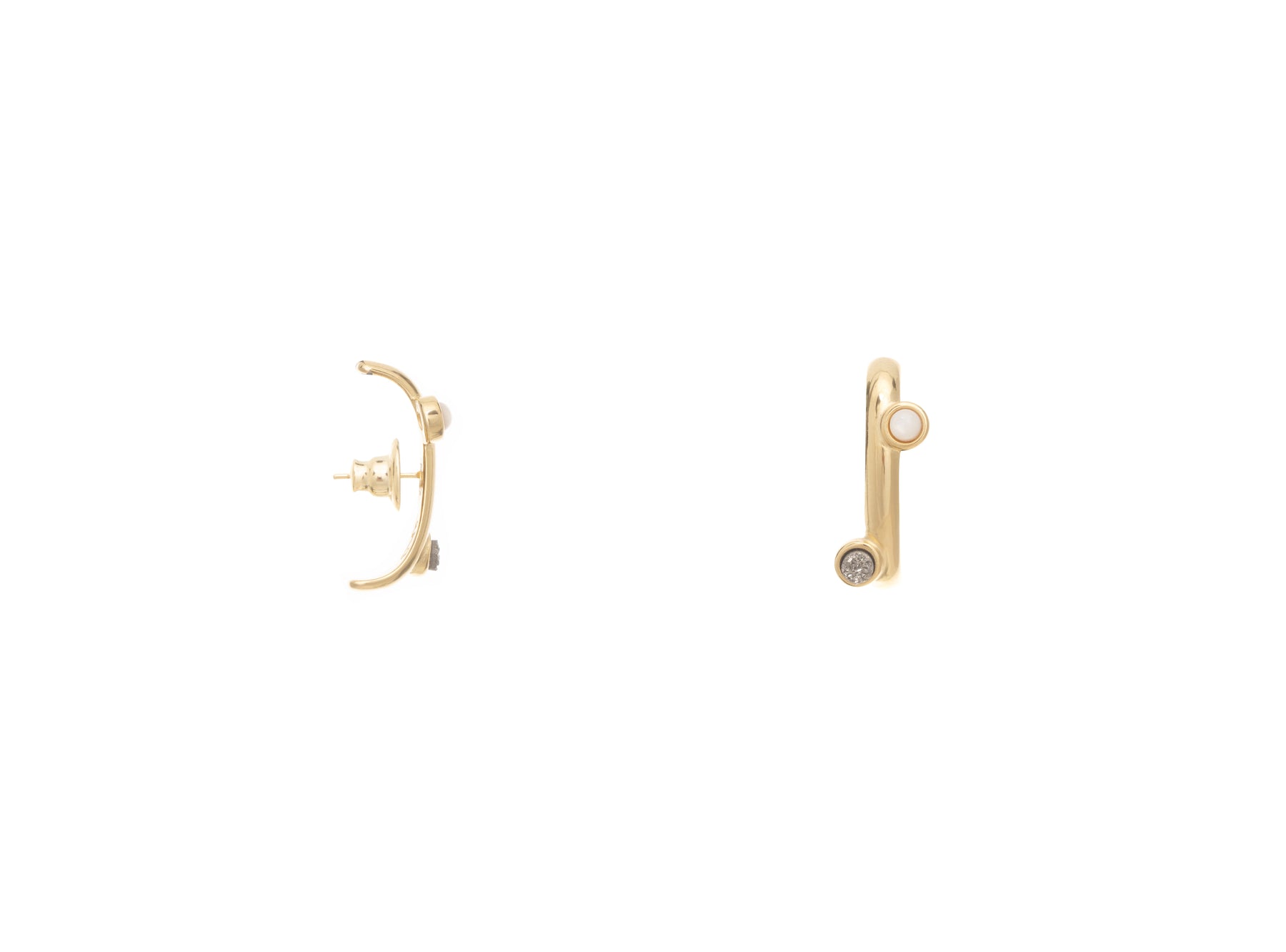 Brinco Ear Hook mini Aura Reflexo