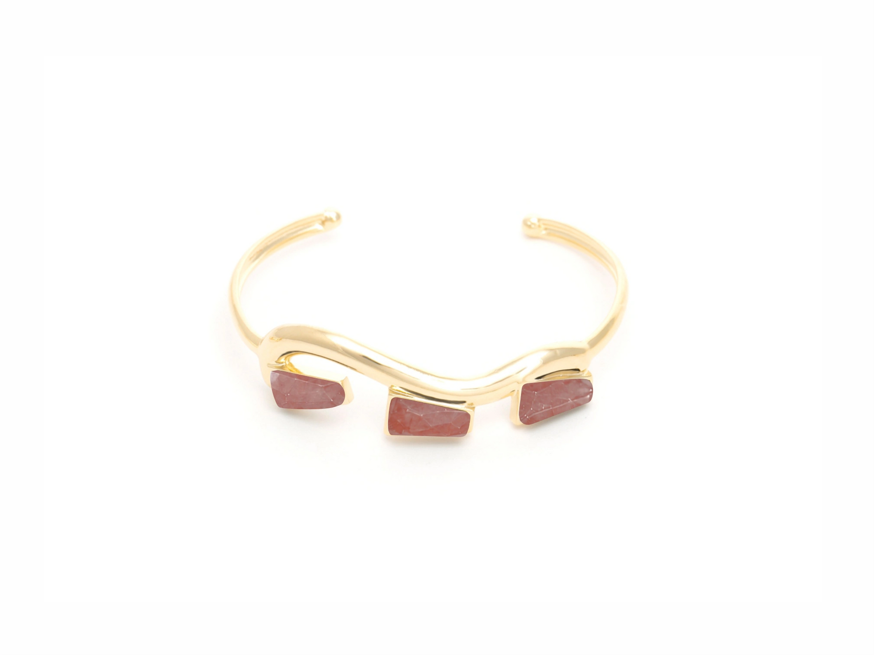 Bracelete TBT Destino Quartzo Morango