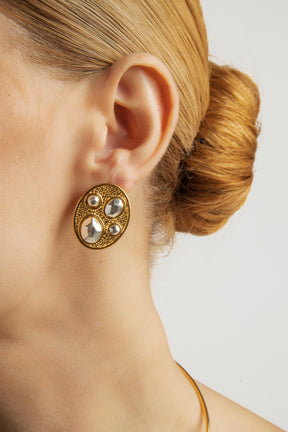 Brinco Cosmo Verso Ouro