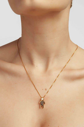 Colar Para Sempre Em Mim Com Pingente Amor Eterno Menino