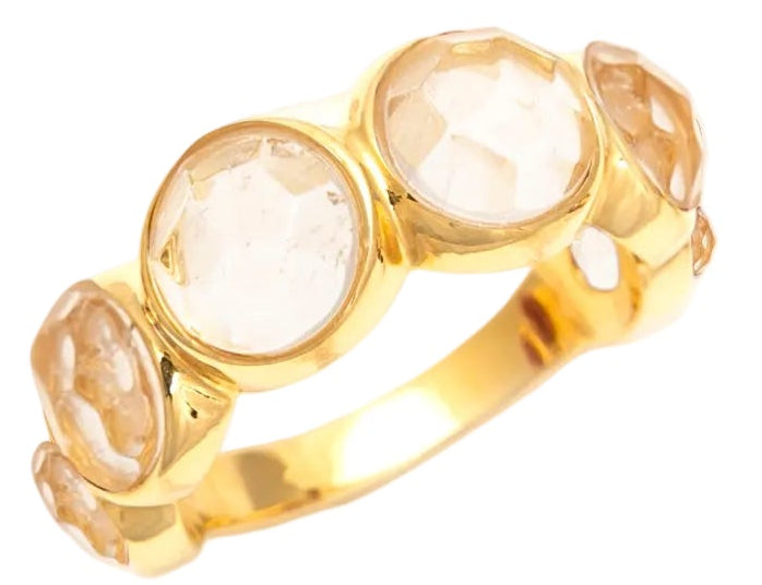 Anel Energia Bolinha Cristal