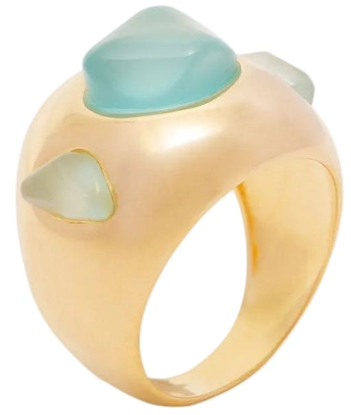 Anel Circle União Ágata Céu